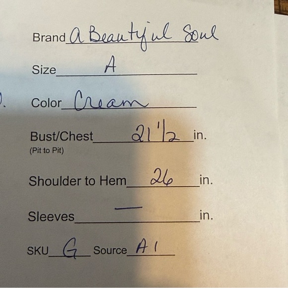 A Beautiful Soul Cream Laser Cut Halter Top Boho Sleeveless XL - Picture 8 of 8